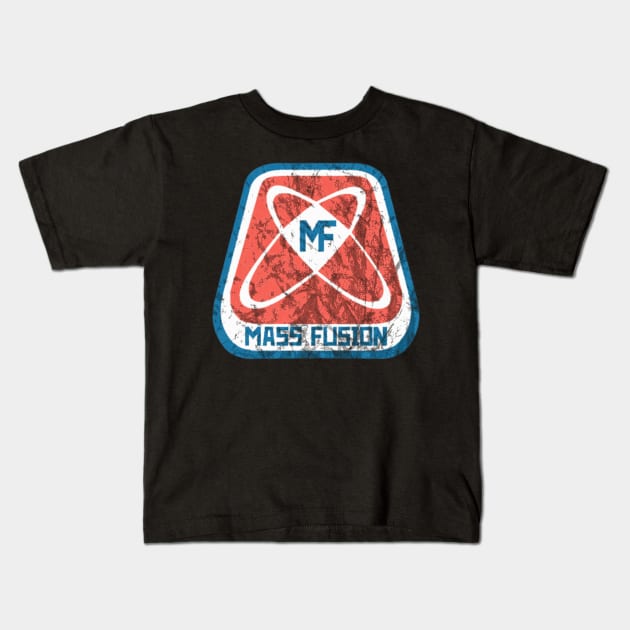 Vintage Mass Fusion Kids T-Shirt by selmaeelsharon